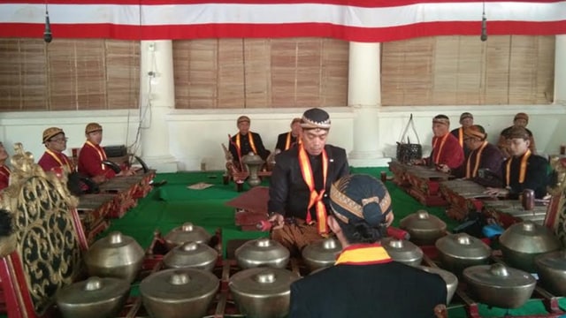 Gamelan Sekaten. (Tara Wahyu)