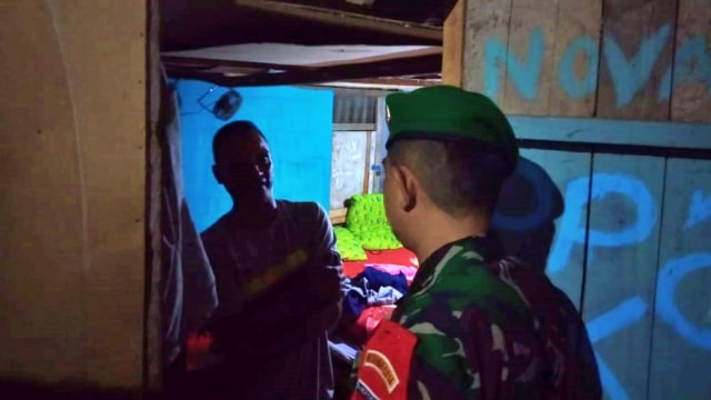 Operasi dipimpin Dandim 1314 Gorontalo Utara, Letkol Armed Firstya Andrean Gitrias, Kamis, (7/11). Foto : Dok Banthayo ( Ahmad Syawa)