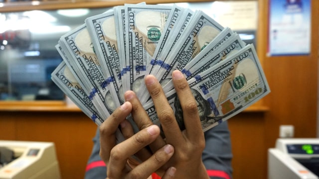 Ilustrasi uang dolar. Foto: Nugroho Sejati/kumparan
