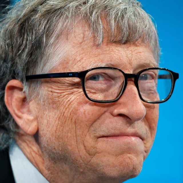 Salah satu pendiri Microsoft, Bill Gates. Foto: Arnd Wiegmann/Reuters