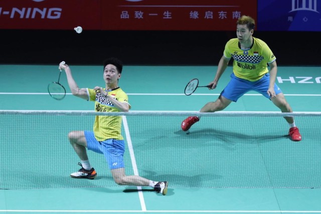 Fuzhou China Open 2019, Kevin dan Marcus Gideon