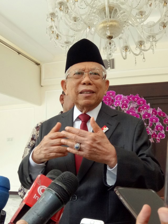 Wakil Presiden Ma'ruf Amin. Foto: Kevin S Kurnianto/kumparan