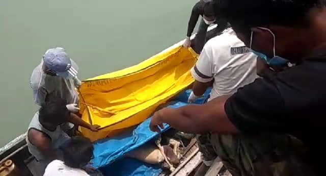﻿﻿Jenazah korban ditemukan nelayan di Pulau Burung. Foto : Istimewa