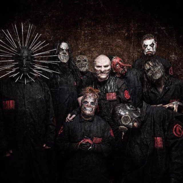 Slipknot di tahun 2016 Foto: Facebook @slipknot