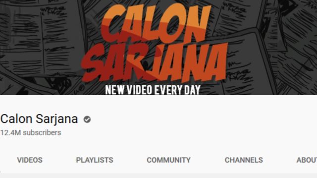 Channel YouTube Calon Sarjana. (Foto: tangkapan layar YouTube/Calon Sarjana)