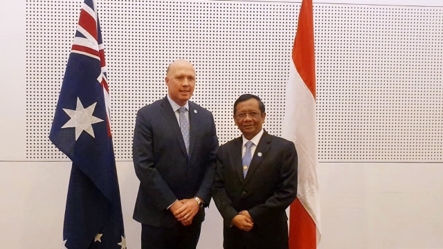 Temui Mendagri Australia, Mahfud Bahas Kerja Sama Atasi Terorisme (2256)