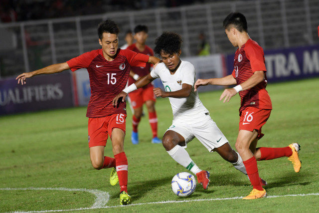 Foto: Aksi Timnas U-19 Bungkam Hong Kong (151412)