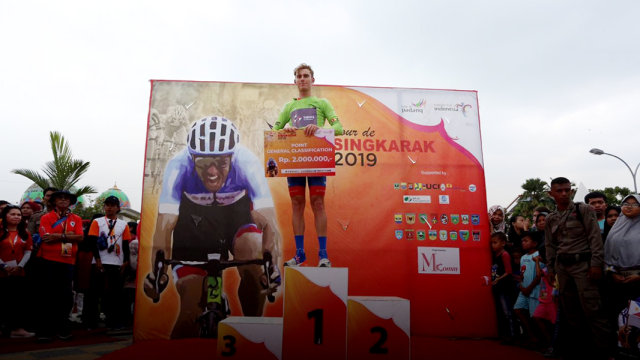 Jesse Ewart, pembalap asal Australia dari Sapura Cycling Team (Foto: Tim Media TdS 2019)