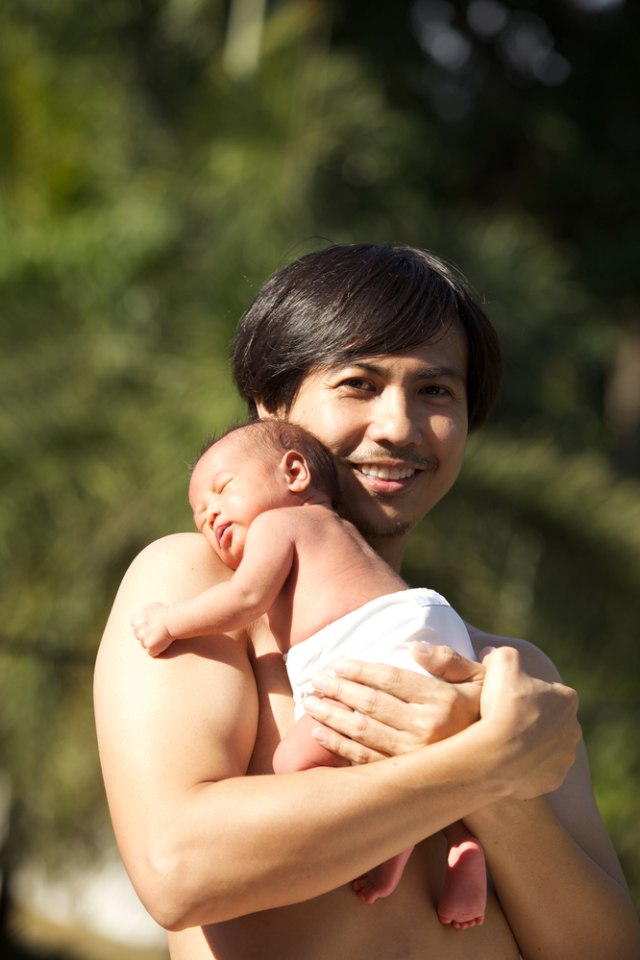 Ilustrasi ayah dan anaknya. Foto: Shutterstock