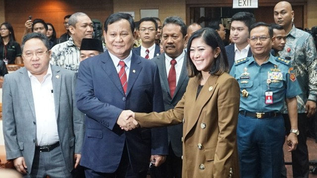 Prabowo Subianto, Komisi I DPR RI