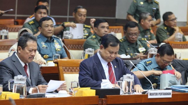 Prabowo Subianto, Komisi I DPR RI