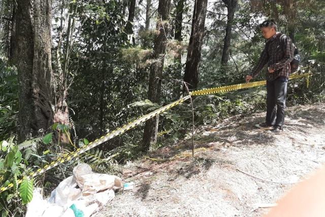 lokasi penemuan mayat dalam koper di Bogor