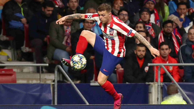 Kieran Trippier, pemain Atletico Madrid. Foto: REUTERS/Sergio Perez