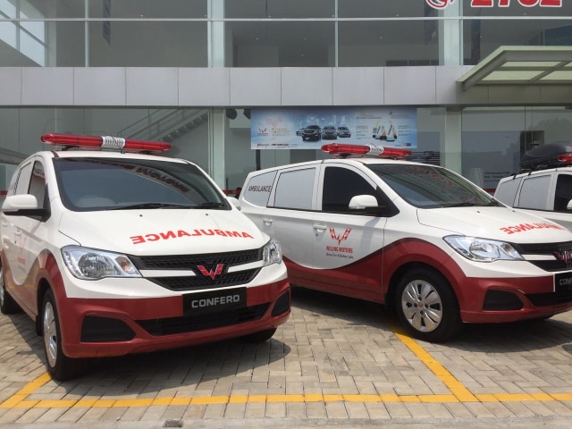 Wuling Confero versi Ambulans Foto: Bagas Putra Riyadhana