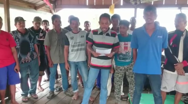 Beredar Video Nelayan di Karimun Tolak Aktivitas Tambang Timah (490315)