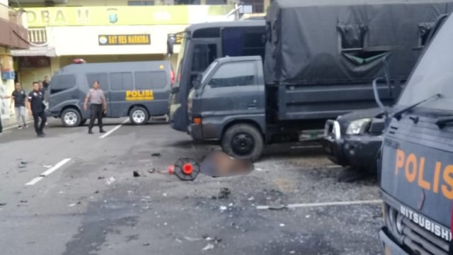 Pelaku bom bunuh diri di Polrestabes Medan