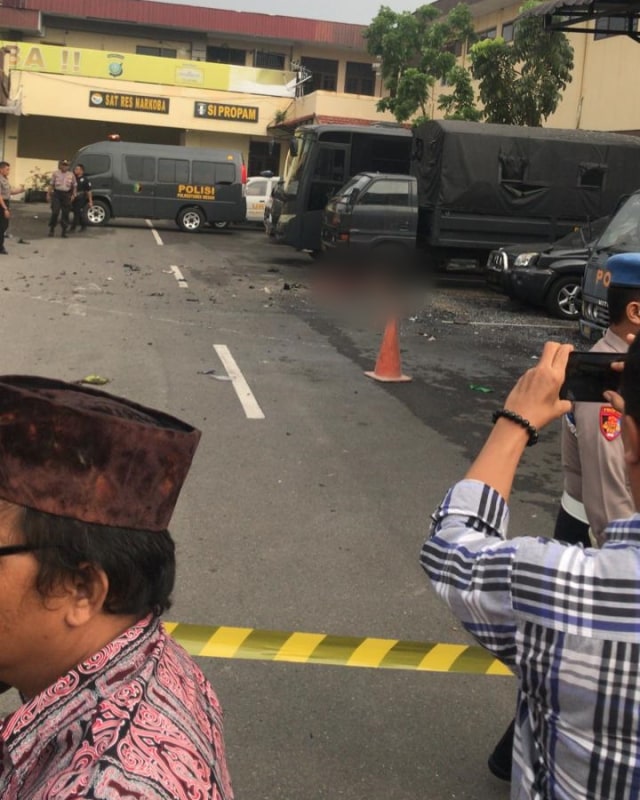 Pelaku bom bunuh diri di Polrestabes Medan, POTRAIT