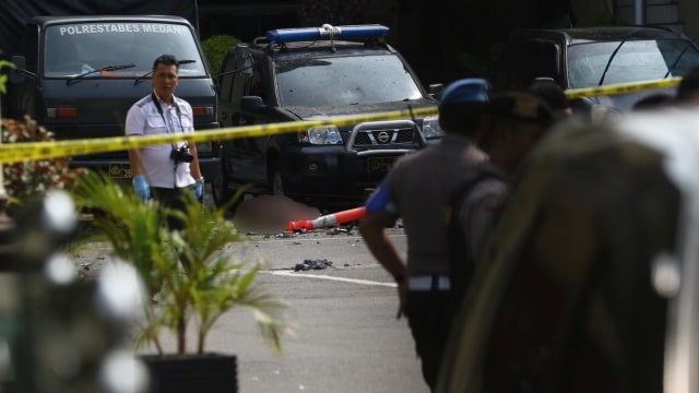 Bom Bunuh diri, Polrestabes Medan