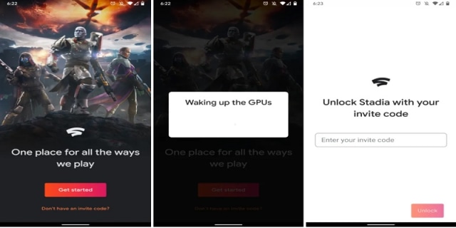 Aplikasi Google Stadia di Android