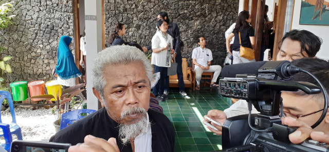Kakak Almarhum Djaduk Ferianto, Otok Bima Sidharta. Foto: erl.