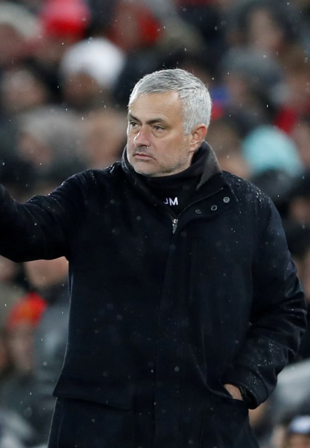 Eks pelatih Manchester United, Jose Mourinho.  Foto: Reuters/Carl Recine