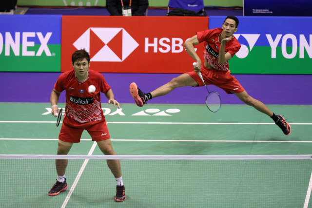 Hong Kong Open 2019, Wahyu Nayaka/Ade Yusuf Santoso