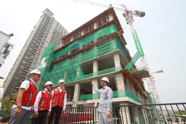 ADHI PERSADA GEDUNG DIPERCAYA BANGUN APARTEMEN MEWAH DI JAKARTA UTARA