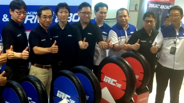 Peluncuran ban IRC EcoTrax dan RMC 830 di Karawang