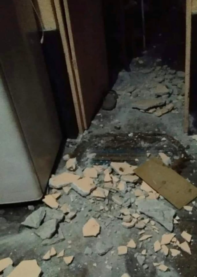 Rumah di Buleleng rusak terdampak gempa 5,1 magnitudo.  Foto: Dok. Istimewa