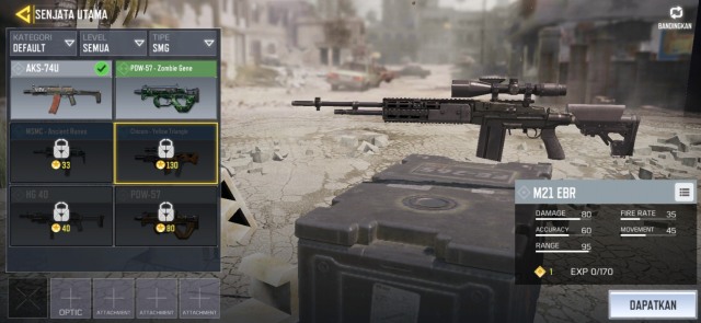 5 Senjata Paling Mematikan di Game 'Call of Duty Mobile' (68951)