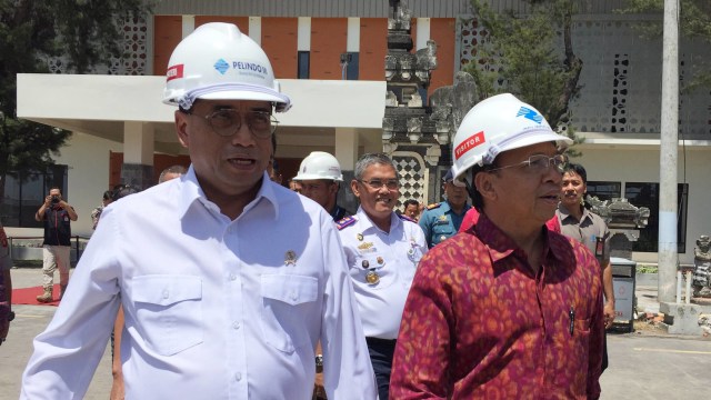 Reklamasi Pelabuhan Benoa, Budi Karya Sumadi, Wayan Koster