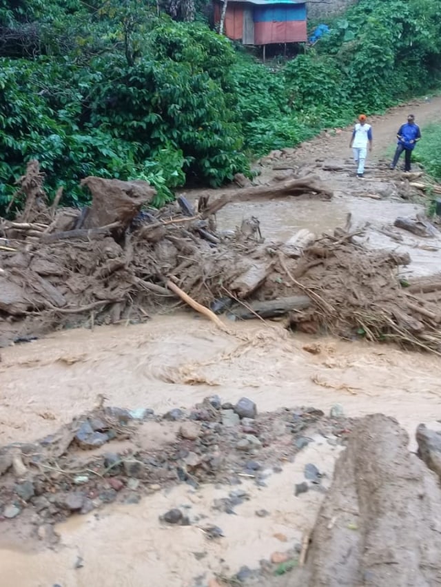 Banjir bandang di Aceh Tengah. Dok, BPBD Aceh Tengah 