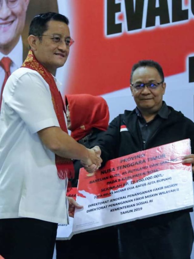 Menteri Sosial Juliari P. Batubara di pembukaan Evaluasi Pelaksanaan Bantuan Sosial Direktorat Penanganan Fakir Miskin Wilayah II Tahun 2019 di Denpasar. Foto: Dok. Kementerian Sosial