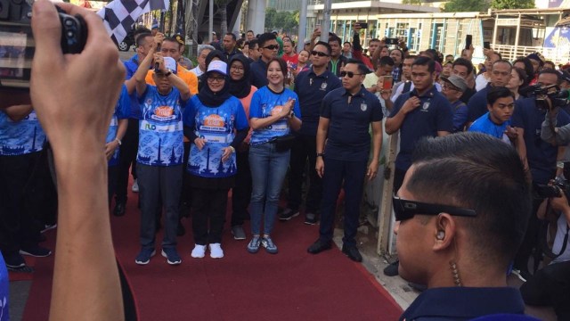 Wapres Ma`ruf Amin Ikut Jalan Santai Lintas Agama (64314)