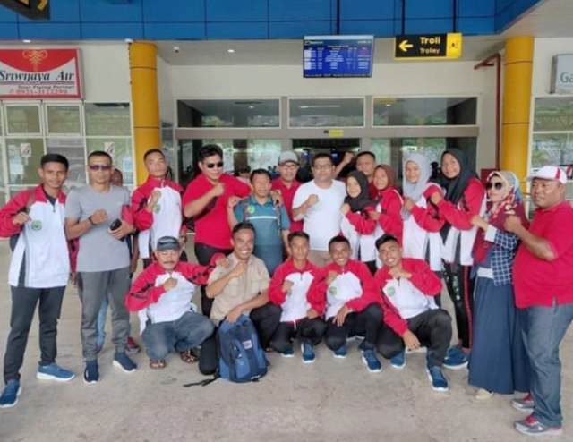 9 Atlet Maluku Utara ikut POPNAS 2019 di Jakarta. Foto: Istimewa