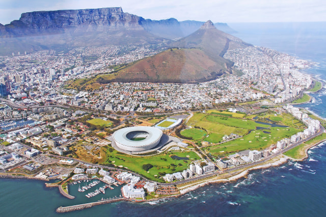 Foto Udara Kota Cape Town, Afrika Selatan (Sharonang/Pixabay.com)