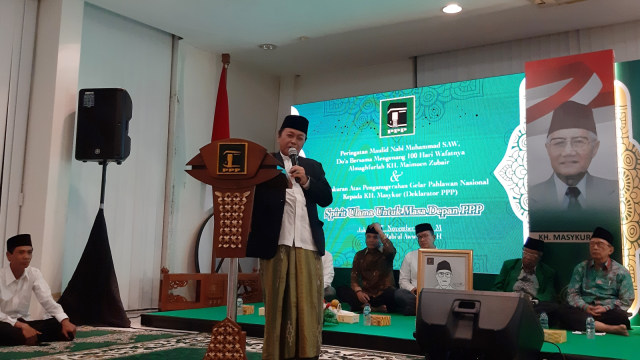 PPP Gelar Maulid Nabi dan 100 Hari Kepergian Kiai Maimoen Zubair (86329)