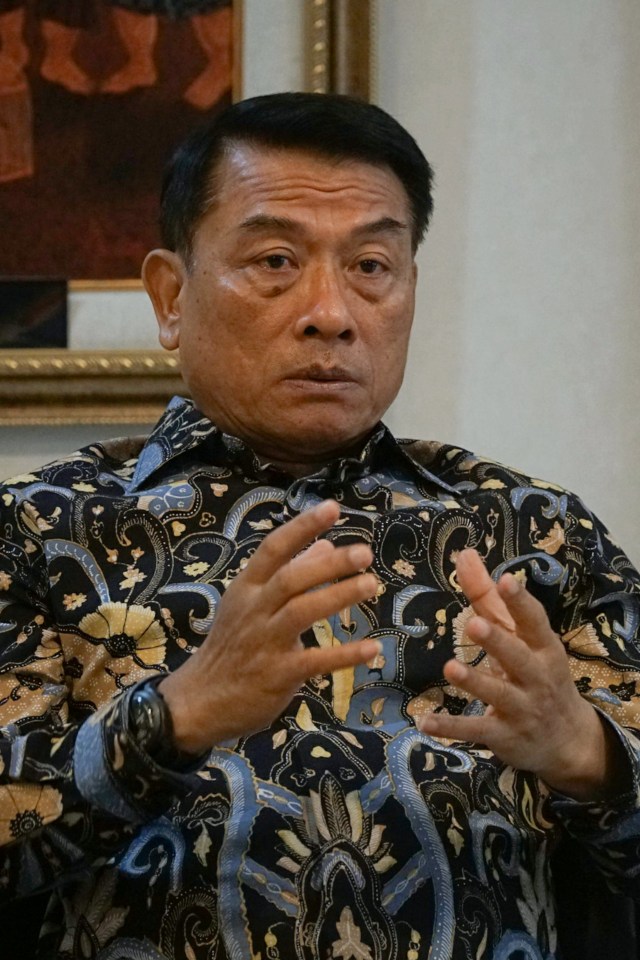 Kepala Staf Kepresidenan, Jenderal TNI Dr. H. Moeldoko, S.I.P. Foto: Jamal Ramadhan/kumparan