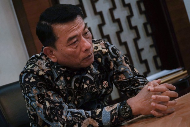 Kepala Staf Kepresidenan, Jenderal TNI Dr. H. Moeldoko, S.I.P. Foto: Jamal Ramadhan/kumparan