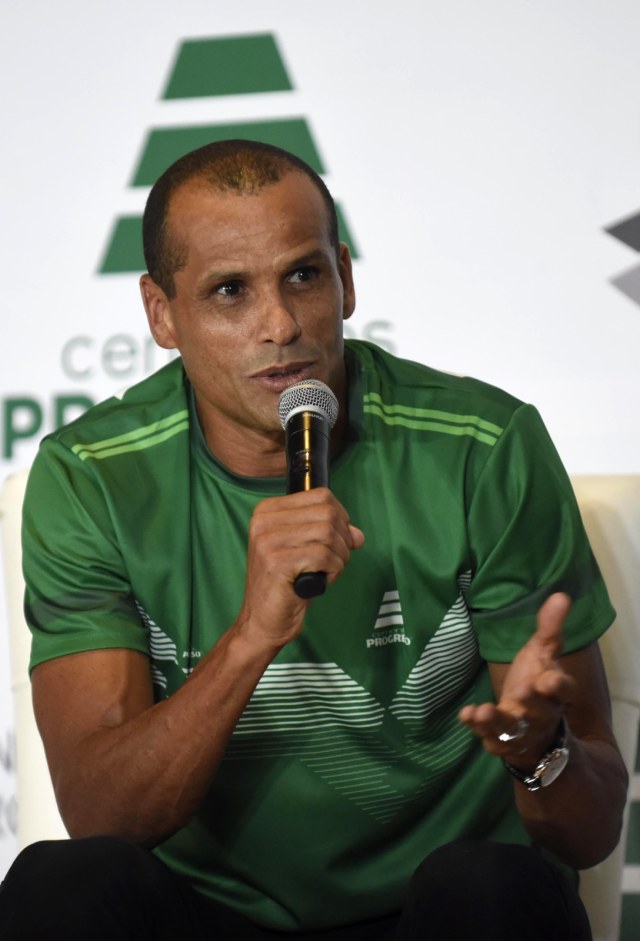 Legenda Timnas Brasil, Rivaldo Vitor Barbosa Ferreira. Foto: AFP/Johan Ordonez