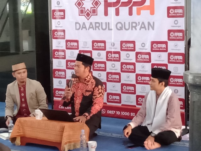 Kajian Ngopi Yuuuk. Dokumentasi PPPA Daarul Qur'an Bogor.