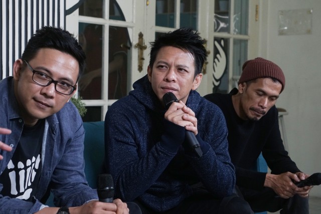 Band Noah saat di kumparan. Foto: Nugroho Sejati/kumparan