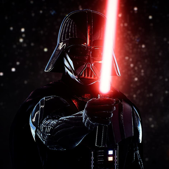 Gambar Darth Vader (Instagram @dan_grivous)