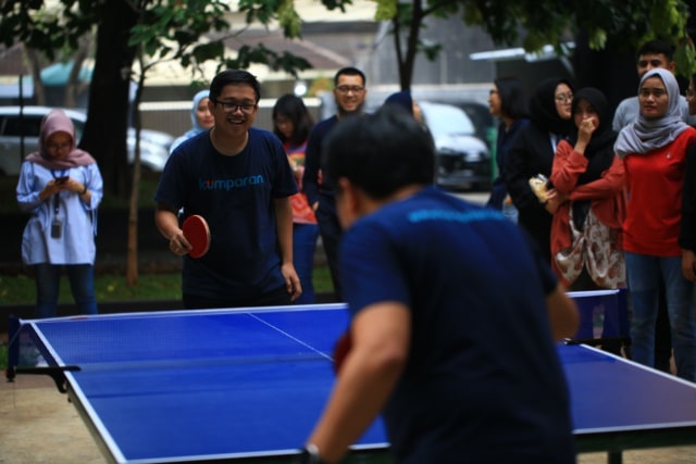 kumparan, Pingpong, dan Turnamen Bertajuk 'Pemred Cup' (290571)