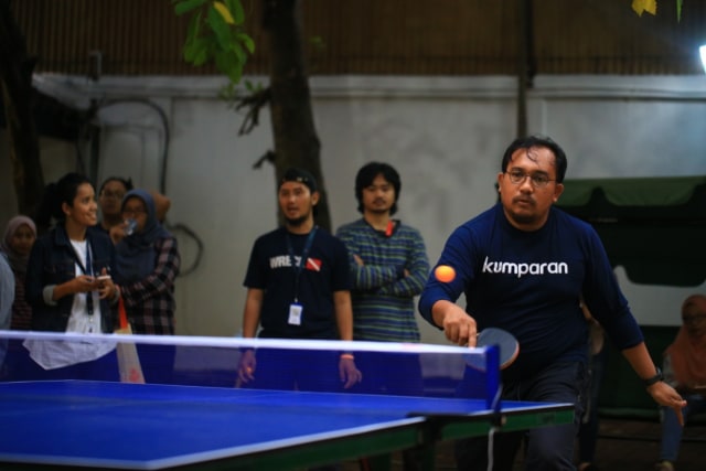kumparan, Pingpong, dan Turnamen Bertajuk 'Pemred Cup' (290575)