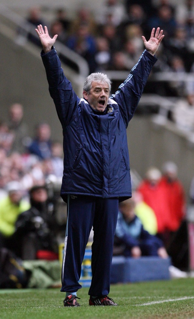 Kevin Keegan saat melatih Newcastle United. Foto: AFP/ PAUL ELLIS 