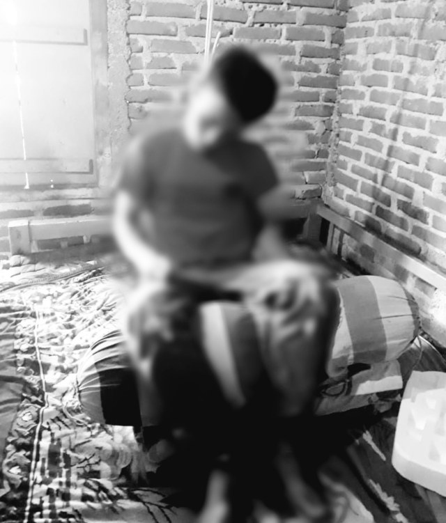 RM nekat mengakhiri hidupnya di kamar belakang rumah. Selasa, (19/11). Foto : Dok Banthayo.id