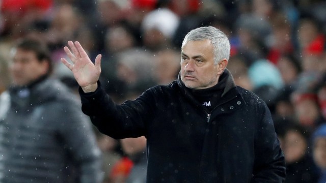 Jose Mourinho. Foto: Gestures Action Images via Reuters
