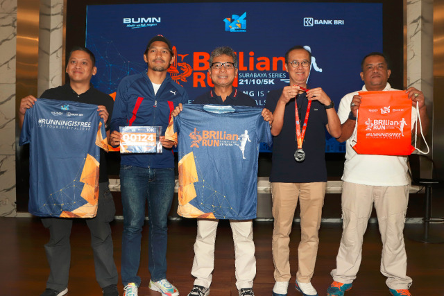 com-Bank BRI menyelenggarakan kompetisi lari gratis terbesar di Indonesi. Foto: dok. BRI