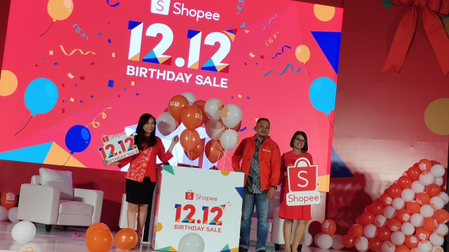 Konferensi pers Shopee 12.12 Birthday Sale. Foto: Aulia Rahman/kumparan